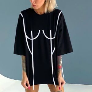 Female forward oversized tshirt
